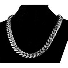 Custom Hip Hop 6-18mm Stainless Steel Jewelry Cuban Chain Necklace